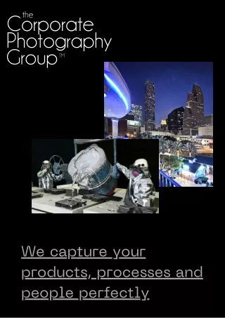 Industrial Strength Photography - The Corporate Photography Group