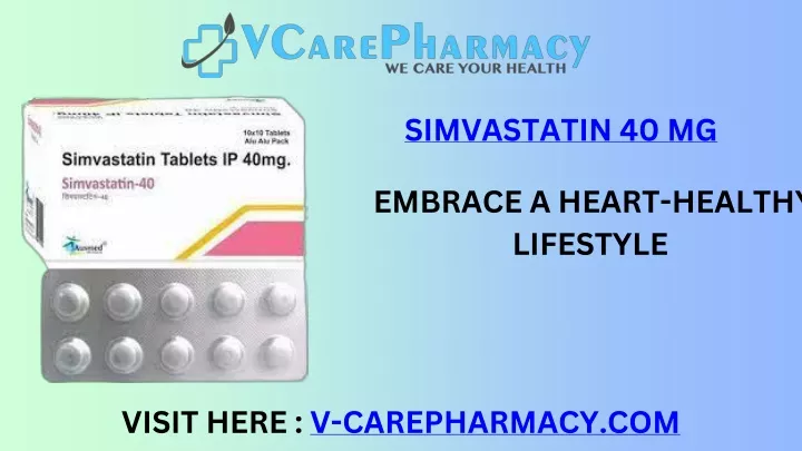 simvastatin 40 mg