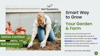 Top Organic Soil Fertilisers to Improve Plants Health - Soil Dynamics