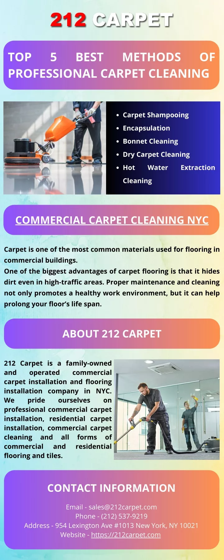 top professional carpet cleaning