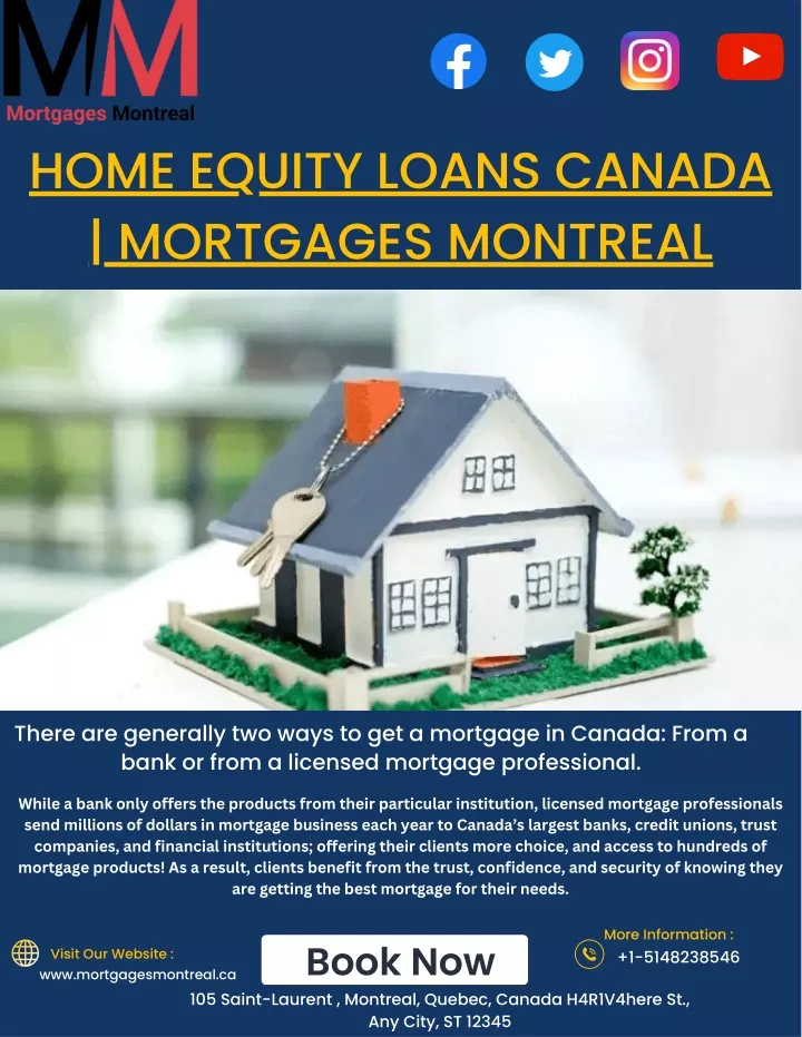 home equity loans canada mortgages montreal
