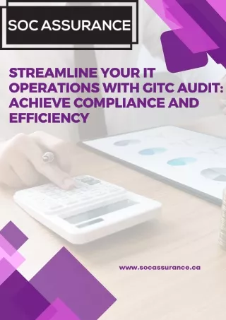 Streamline Your IT Operations with GITC Audit Achieve Compliance and Efficiency proposal
