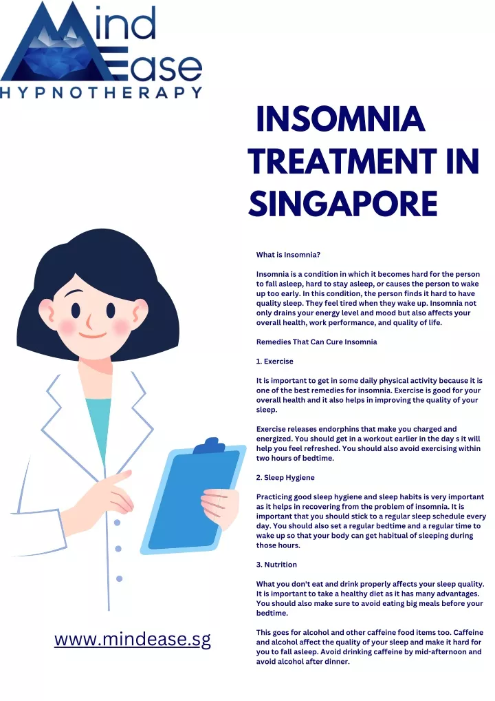 insomnia treatment in singapore