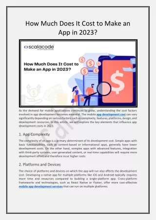 how much does it cost to make an app in 2023
