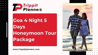Goa 4 Night 5 Days Honeymoon Tour Package