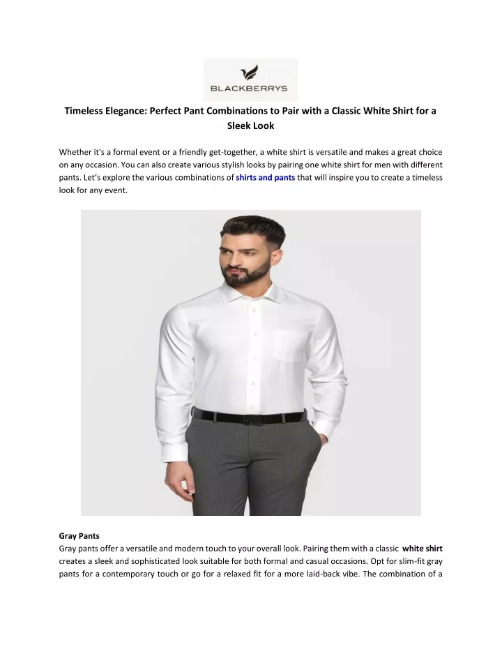 timeless elegance perfect pant combinations
