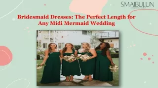 The Perfect Length for Any Midi Mermaid Wedding