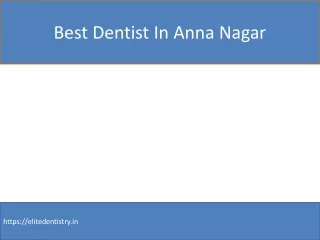 dental clinic in anna nagar