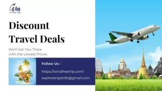 Discount Travel Deals