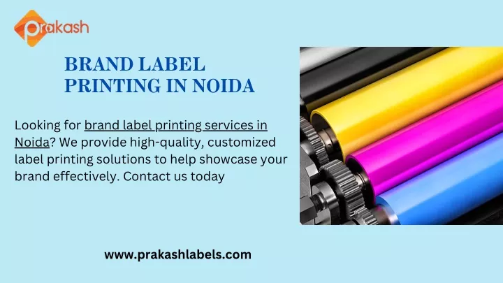 brand label printing in noida