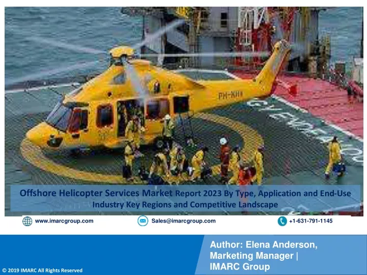 offshore helicopter services market report 2023