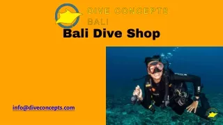 bali dive shop