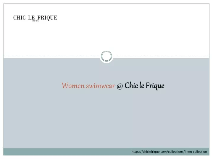 women swimwear @ chic le frique