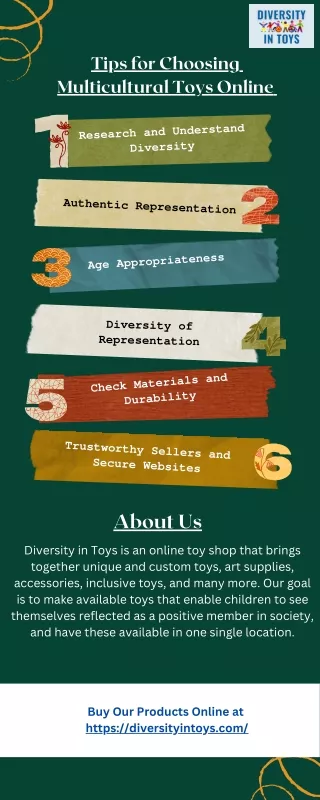tips for choosing multicultural toys online