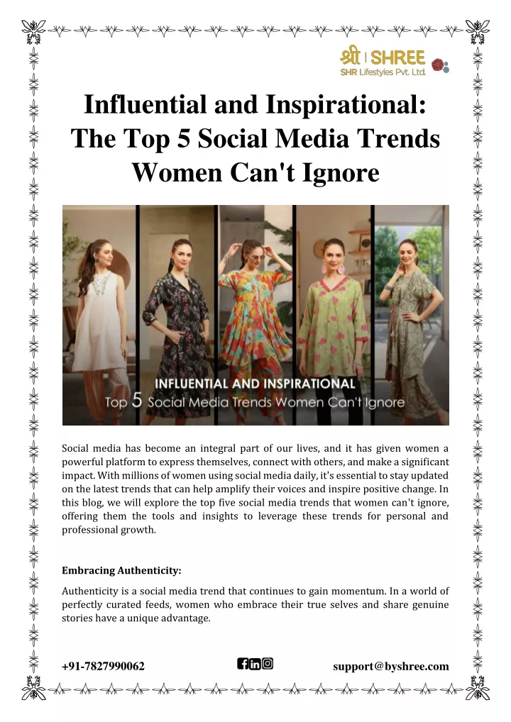 influential and inspirational the top 5 social