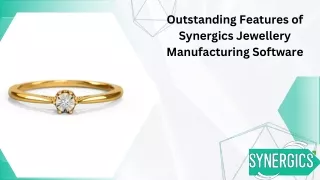 Jewellery Manufacturing with an Integrated ERP Solution