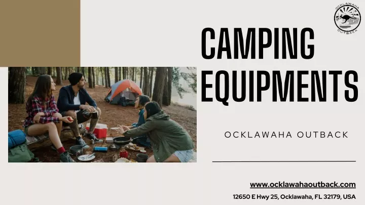 camping equipments