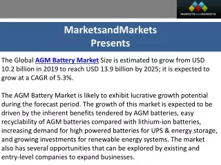marketsandmarkets presents