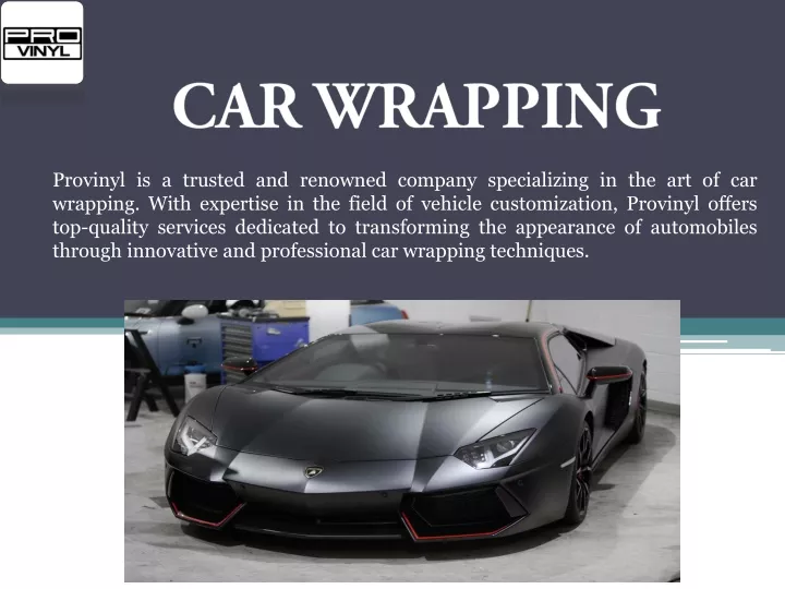 car wrapping