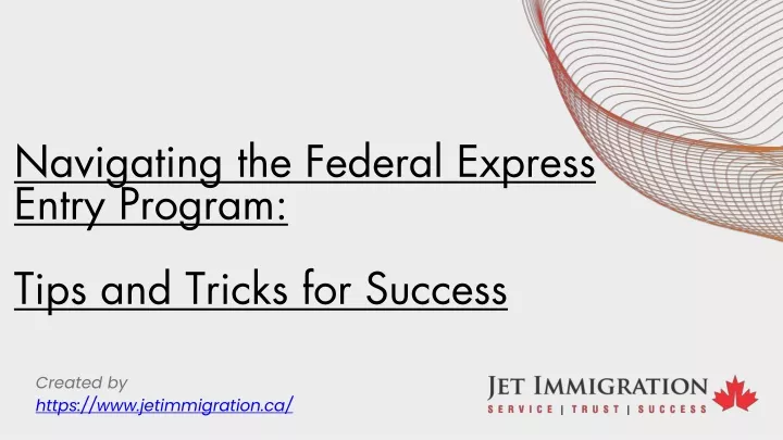 navigating the federal express entry program tips