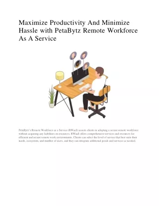 maximize productivity and minimize hassle with petabytz remote workforce as a service
