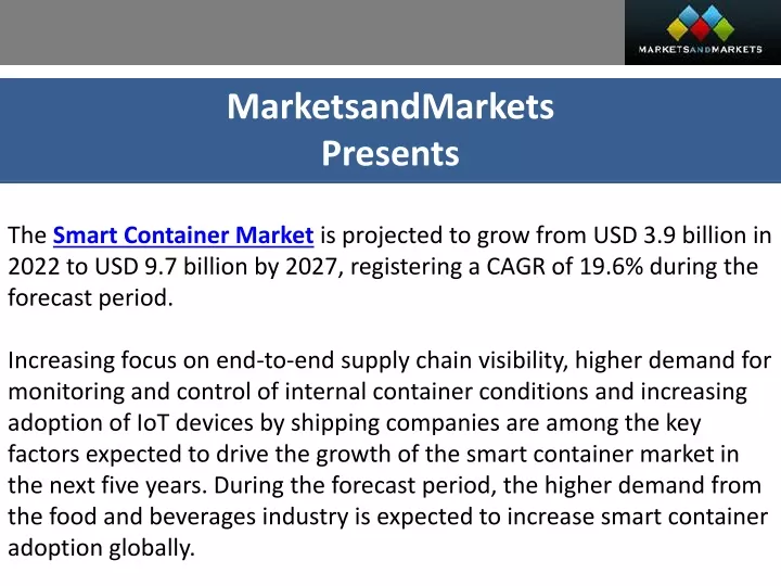 marketsandmarkets presents