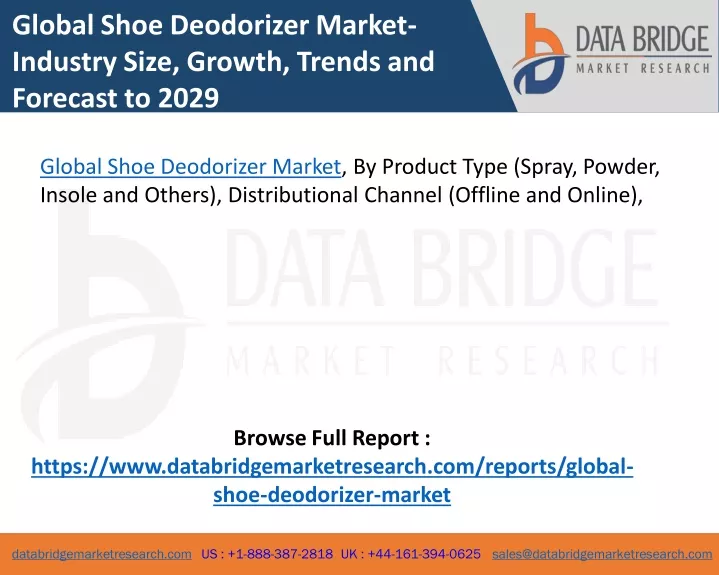 global shoe deodorizer market industry size