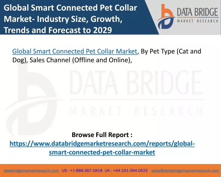 global smart connected pet collar market industry