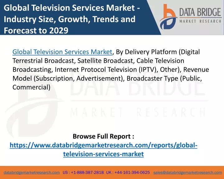 global television services market industry size