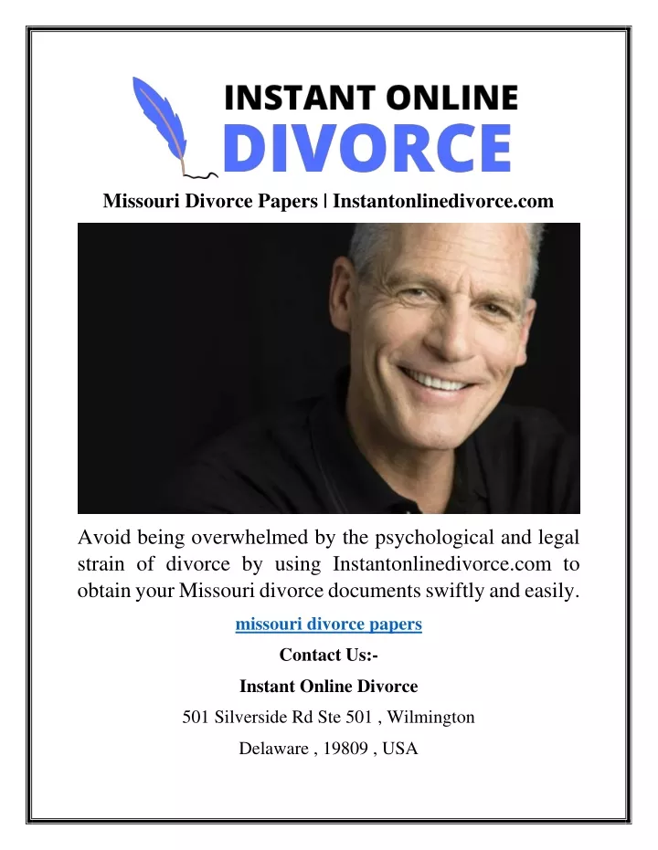 missouri divorce papers instantonlinedivorce com