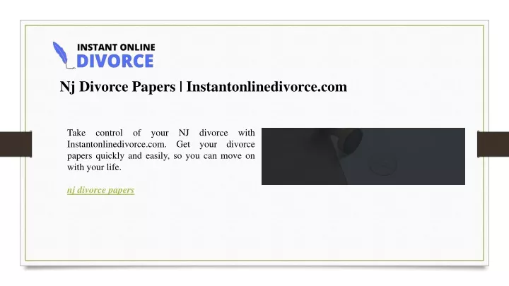 nj divorce papers instantonlinedivorce com