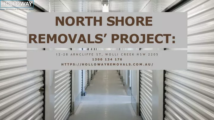 n o r t h s h o r e removals project