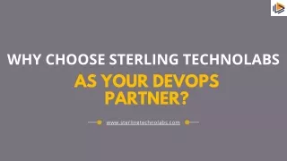why choose sterling technolabs