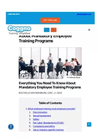 Everything You Need To Know About Mandatory Employee Training Programs