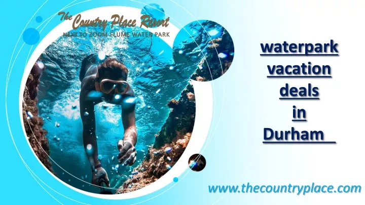 waterpark vacation deals in durham