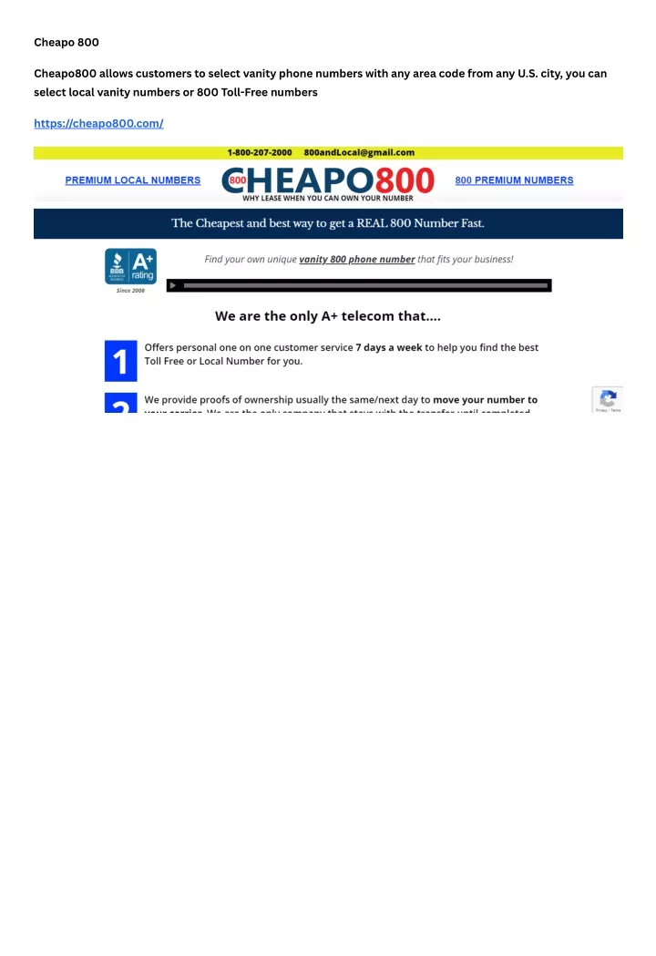 cheapo 800