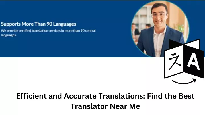 efficient and accurate translations find the best