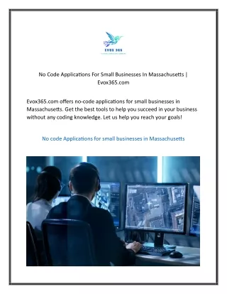 no code applications for small businesses