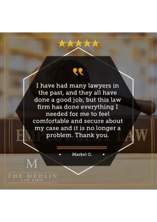 Medlin Law Firm Dallas