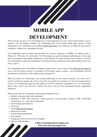 Mobile App Development companies in uk
