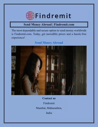 Send Money Abroad  Findremit.com