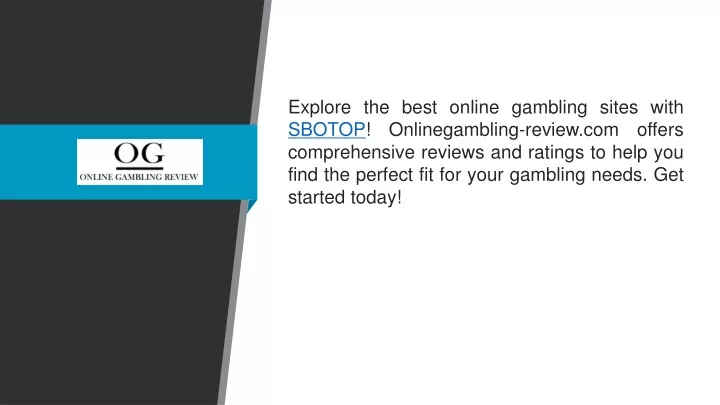 explore the best online gambling sites with