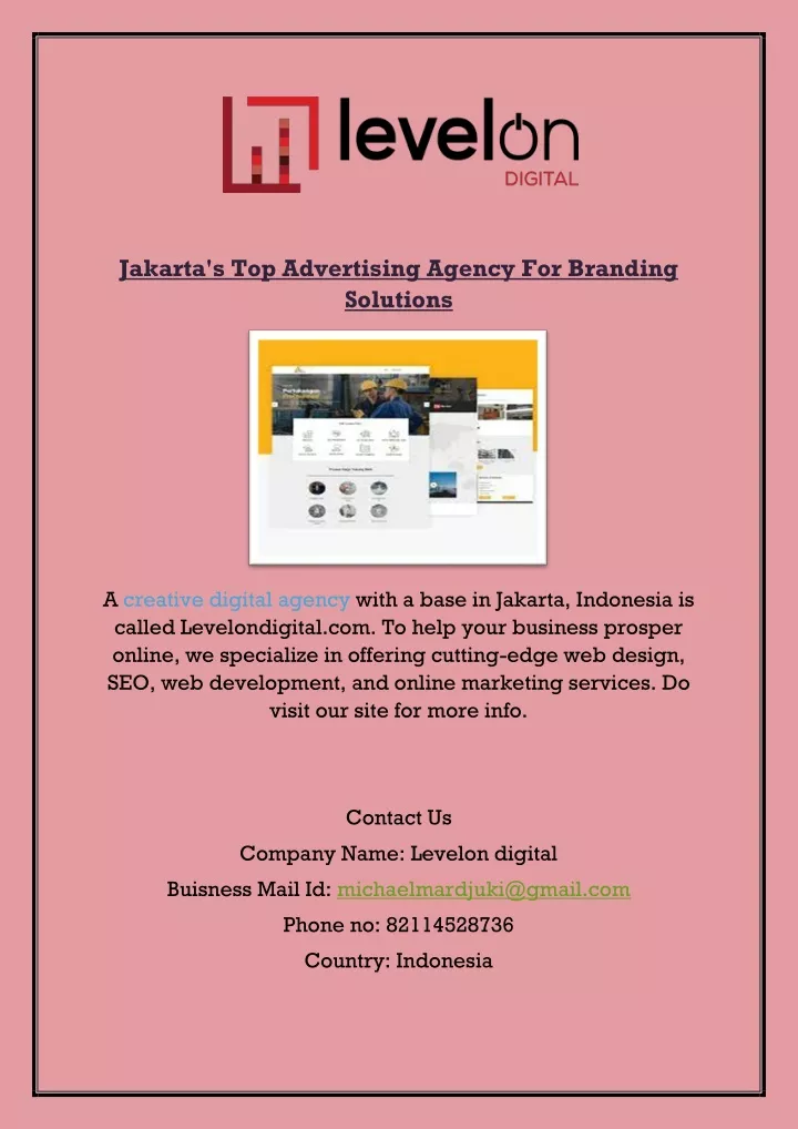 jakarta s top advertising agency for branding