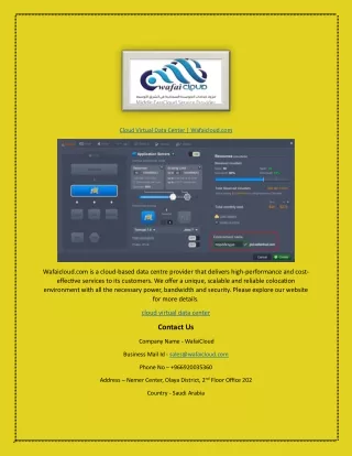 cloud virtual data center wafaicloud com
