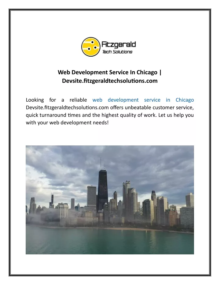 web development service in chicago devsite