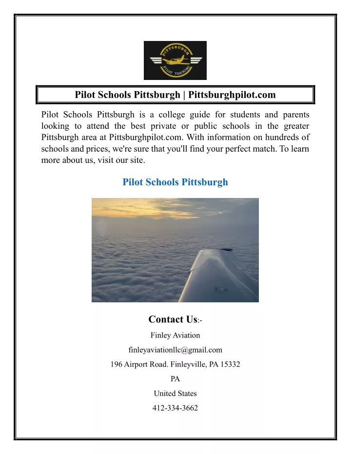 pilot schools pittsburgh pittsburghpilot com