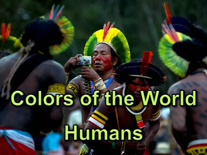 colors of the world humans