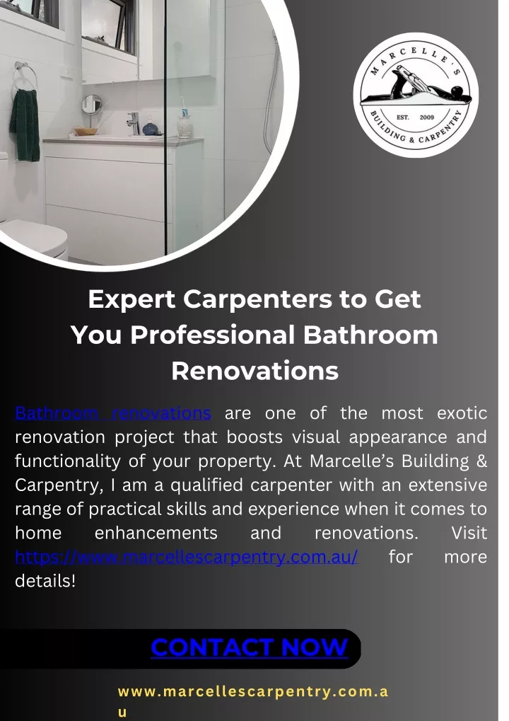 expert carpenters to get you professional
