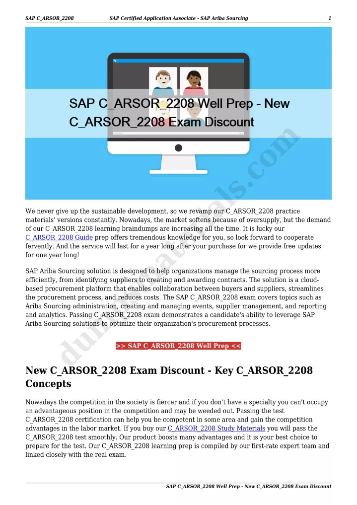 sap c arsor 2208