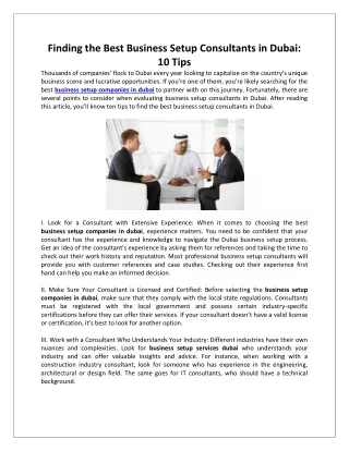 InZone - business setup companies in dubai